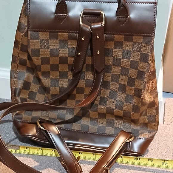 Louis Vuitton Dark Brown Checkered Backpack - Picture 14 of 16